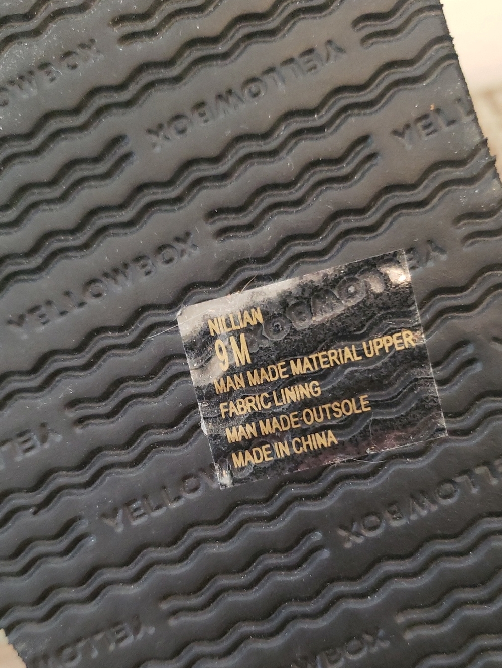 Yellow Box 'Nillian' Flip Flops 9 - Picture 3 of 6